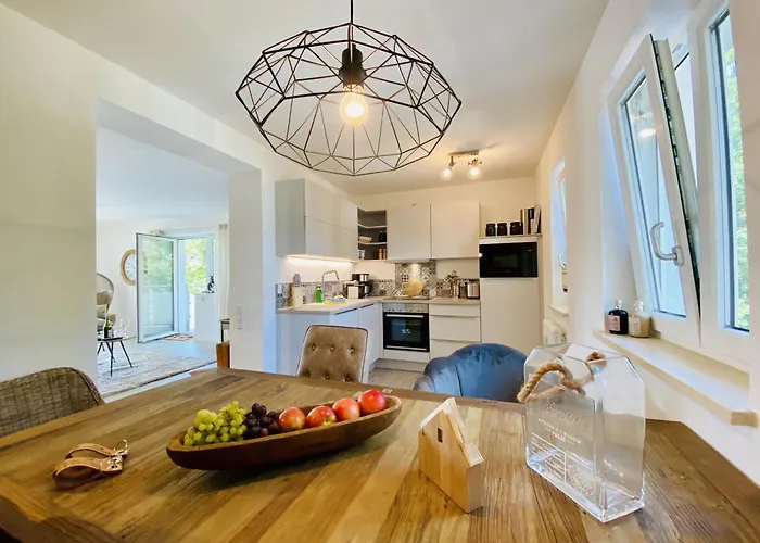 公寓 Weltenbummler Haus Strandbummler 巴贝